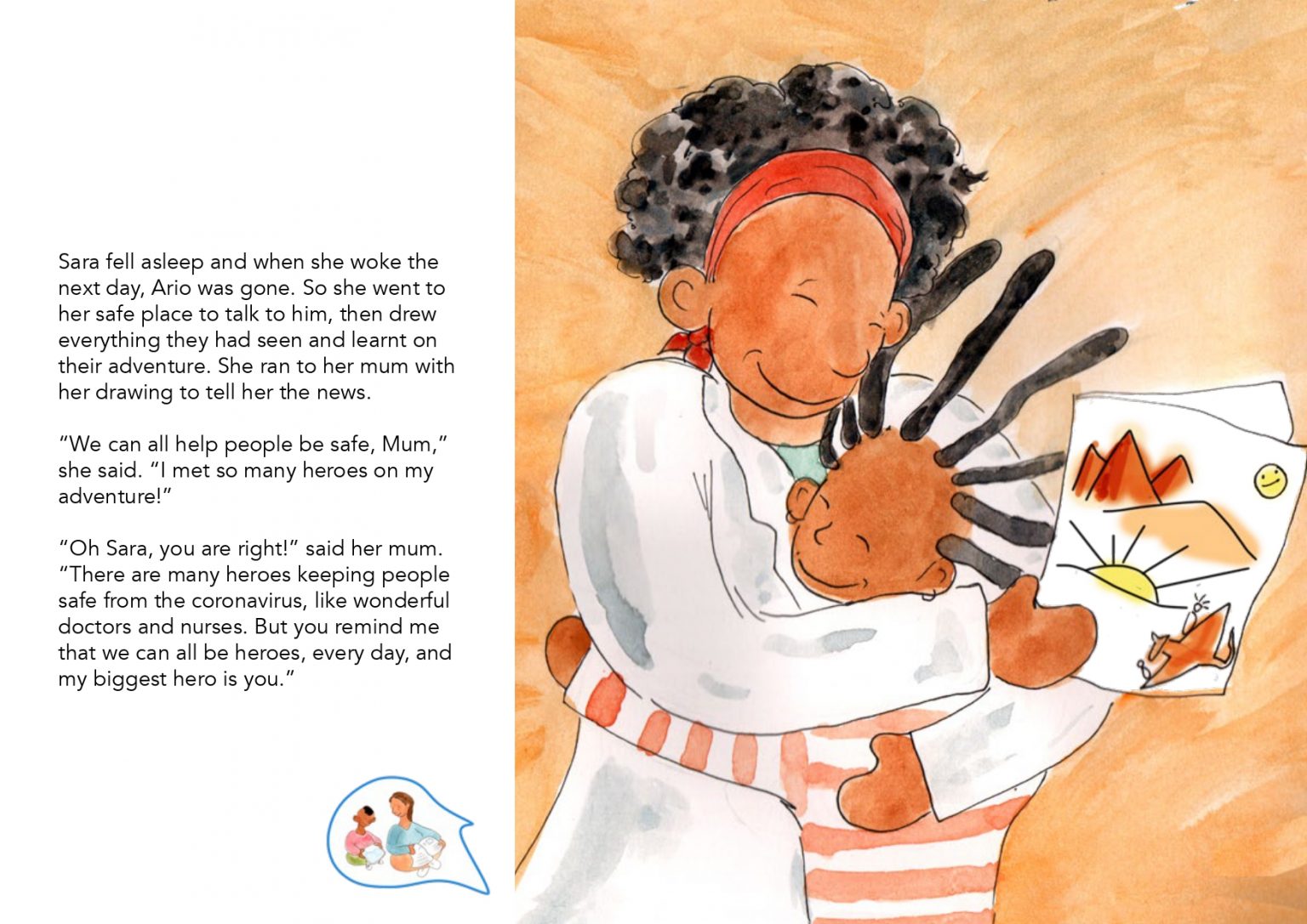 My Hero is You｜Children’s story book released to help children and ...